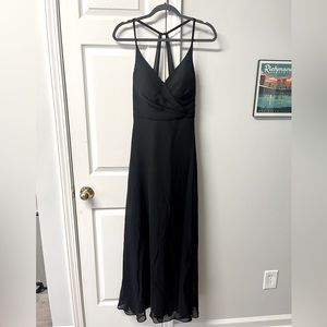 Size 8 Black Azazie Davis Bridesmaid’s Dress